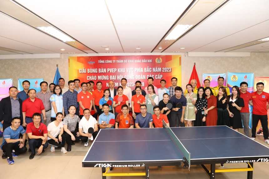 Sôi động Giải bóng bàn PVEP Khu vực phía Bắc 2023