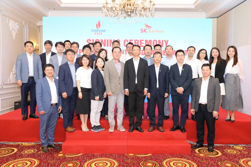 Đẩy mạnh hợp tác dầu khí PVEP - SK Earthon