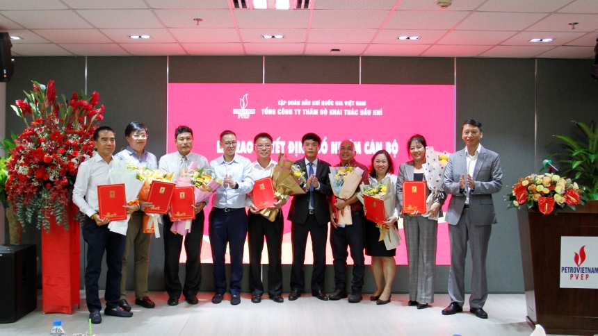 PVEP kiện toàn công tác nhân sự tại các dự án