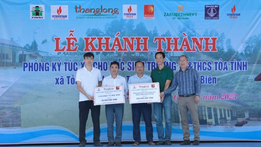 Thăng Long JOC tài trợ xây dựng ký túc xá cho học sinh nghèo tỉnh Điện Biên