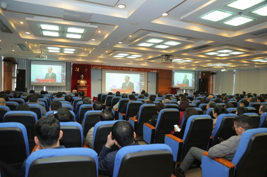 Hơn 6000 cán bộ, đảng viên Petrovietnam tham dự Hội nghị toàn quốc về đột phá phát triển khoa học, công nghệ, đổi mới sáng tạo và chuyển đổi số quốc gia