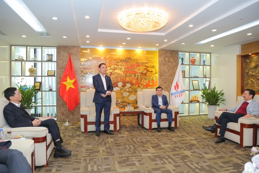 TổngTổng Giám đốc Petrovietnam Lê Ngọc Sơn thăm và làm việc đầu năm tại PVEP, VPI, PVChem