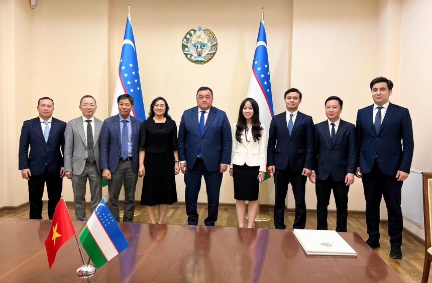 Petrovietnam và PVEP thúc đẩy tiềm năng hợp tác với Uzbekistan